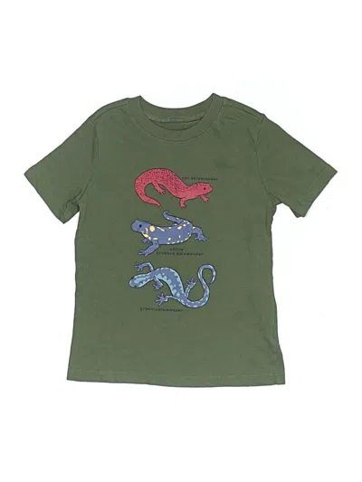Pre-owned Carter's Kids' Short Sleeve T-shirt In Green