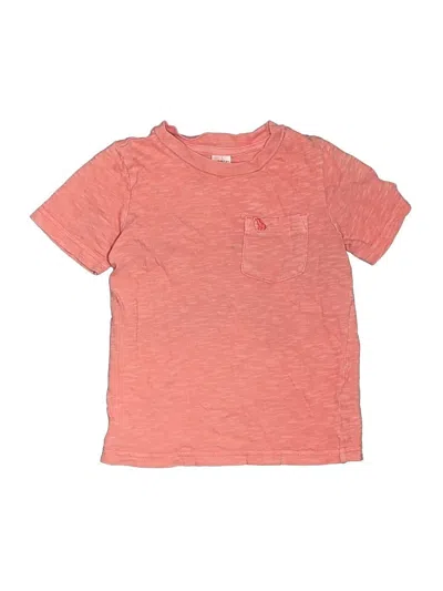 Pre-owned Carter's Kids' Short Sleeve T-shirt In Pink