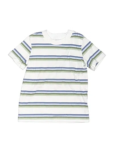 Pre-owned Carter's Kids' Short Sleeve T-shirt In White
