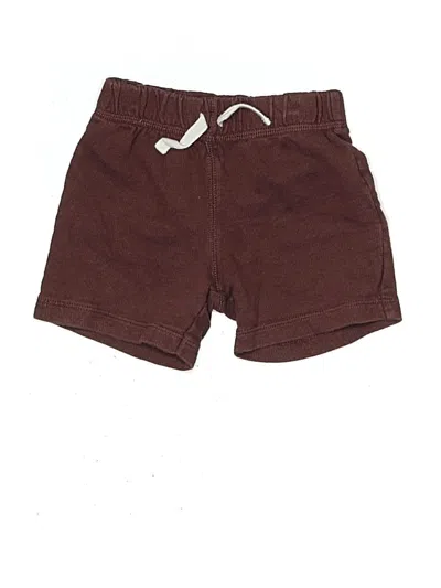 Pre-owned Carter's Babies' Shorts In Burgundy