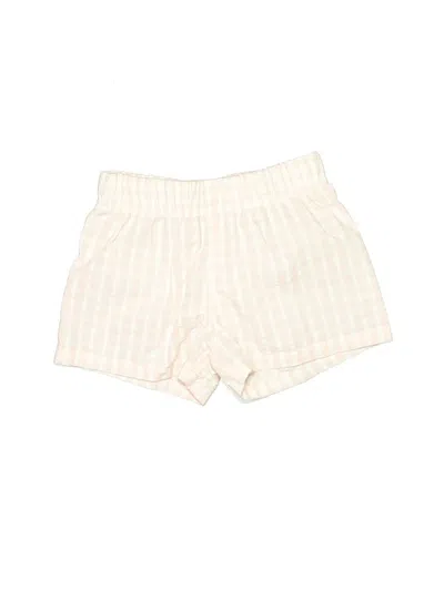 Pre-owned Carter's Kids' Shorts In Ivory