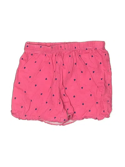 Pre-owned Carter's Kids' Shorts In Pink