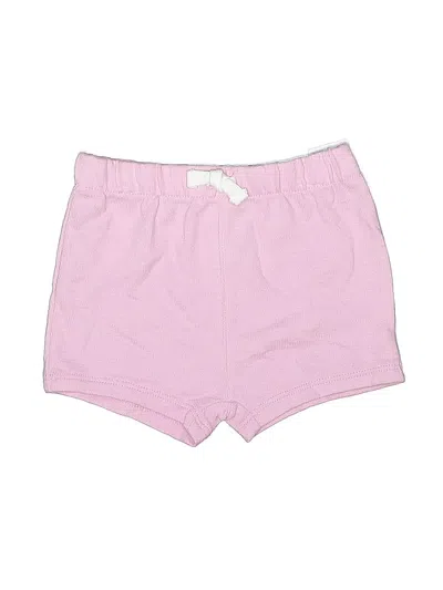 Pre-owned Carter's Babies' Shorts In Pink