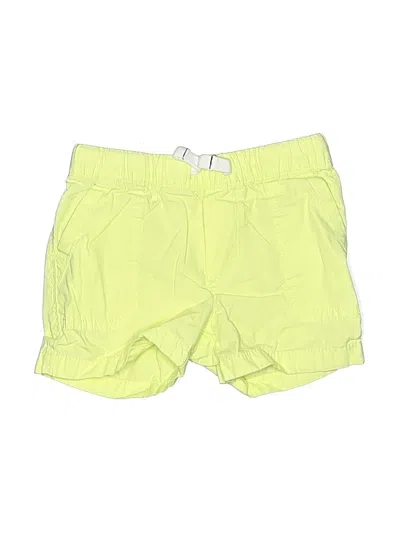 Pre-owned Carter's Kids' Shorts In Yellow