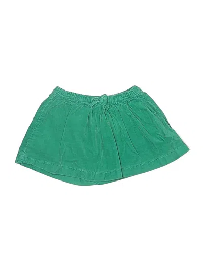 Pre-owned Carter's Kids' Skirt In Green
