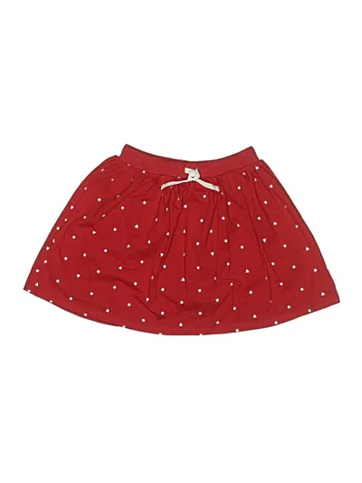 Pre-owned Carter's Kids' Skirt In Red