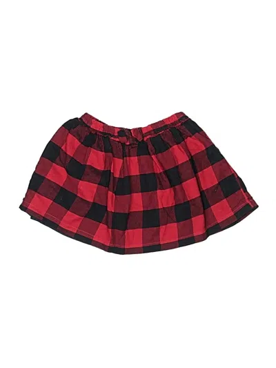 Pre-owned Carter's Kids' Skirt In Red
