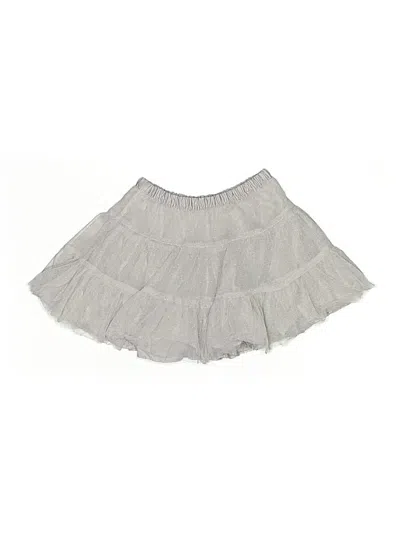 Pre-owned Carter's Kids' Skirt In Silver