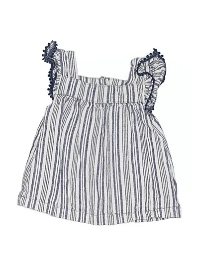 Pre-owned Carter's Babies' Sleeveless Blouse In Blue