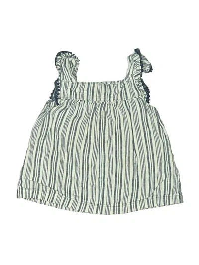 Pre-owned Carter's Kids' Sleeveless Blouse In Green