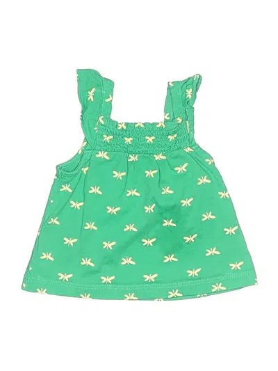Pre-owned Carter's Babies' Sleeveless Blouse In Green