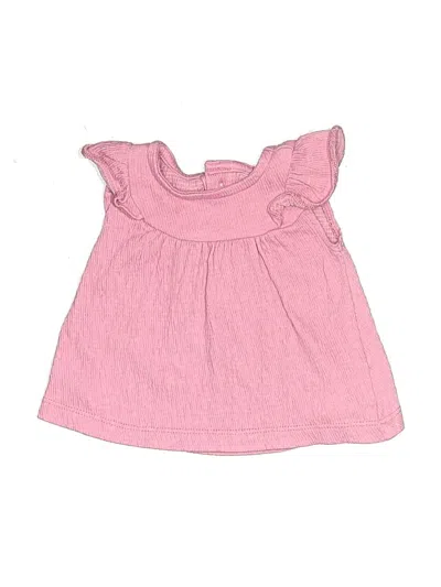 Pre-owned Carter's Babies' Sleeveless Blouse In Pink