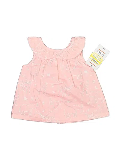 Carter's Babies' Sleeveless Blouse In Pink