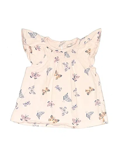 Pre-owned Carter's Babies' Sleeveless Blouse In White