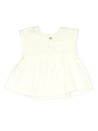 Pre-owned Carter's Babies' Sleeveless Blouse In White