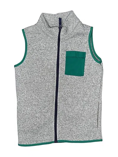 Pre-owned Carter's Kids' Sleeveless Top Gray Tops