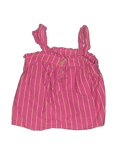 Pre-owned Carter's Babies' Sleeveless Top Pink Halter Neckline Tops