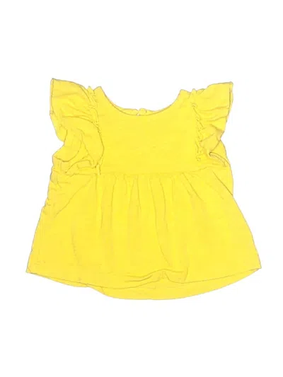 Pre-owned Carter's Babies' Sleeveless T-shirt In Yellow