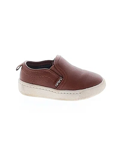 Pre-owned Carter's Kids' Sneakers In Brown