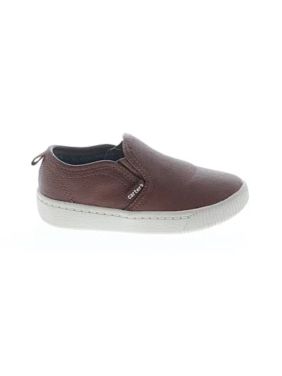 Pre-owned Carter's Kids' Sneakers In Brown