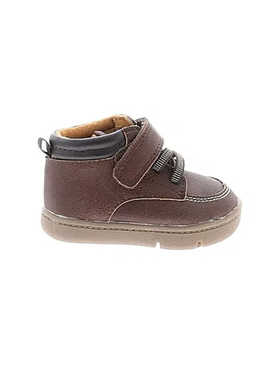 Pre-owned Carter's Kids' Sneakers In Brown