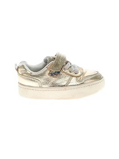 Pre-owned Carter's Kids' Sneakers In Gold