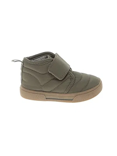 Pre-owned Carter's Kids' Sneakers In Green