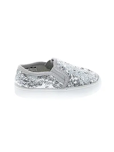 Pre-owned Carter's Kids' Sneakers In Silver