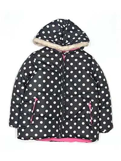 Pre-owned Carter's Kids' Snow Jacket In Black