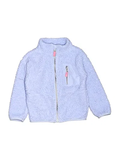 Pre-owned Carter's Kids' Snow Jacket In Blue