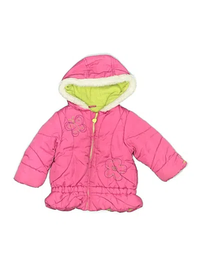 Pre-owned Carter's Babies' Snow Jacket In Pink