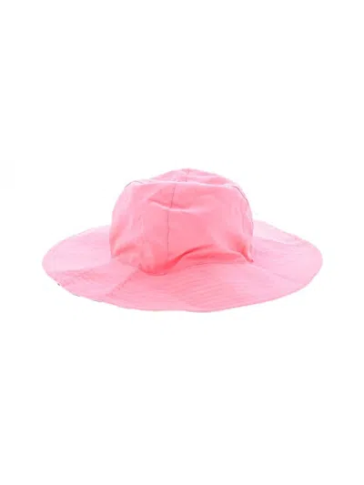 Pre-owned Carter's Kids' Sun Hat In Pink