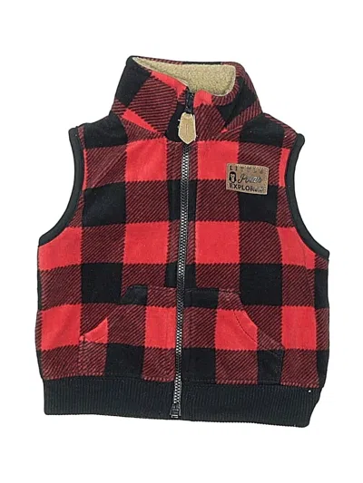 Pre-owned Carter's Babies' Sweater Vest In Red