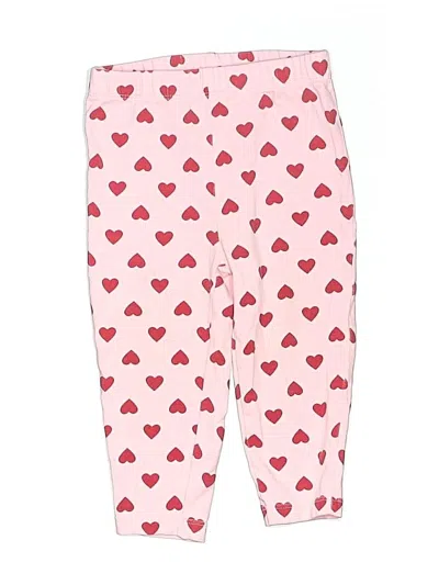 Pre-owned Carter's Kids' Sweatpants In Pink