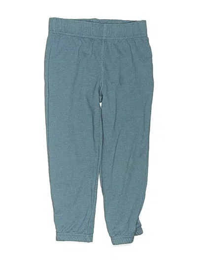 Pre-owned Carter's Kids' Sweatpants In Teal