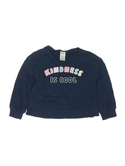 Pre-owned Carter's Kids' Sweatshirt In Blue