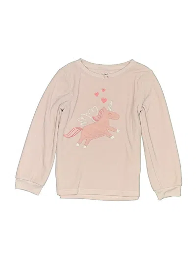 Pre-owned Carter's Kids' Sweatshirt In Brown