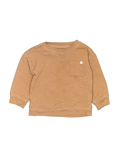 Pre-owned Carter's Kids' Sweatshirt In Brown