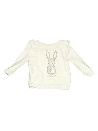Pre-owned Carter's Babies' Sweatshirt In Gray