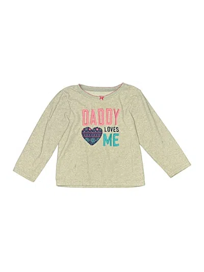 Pre-owned Carter's Kids' Sweatshirt In Gray
