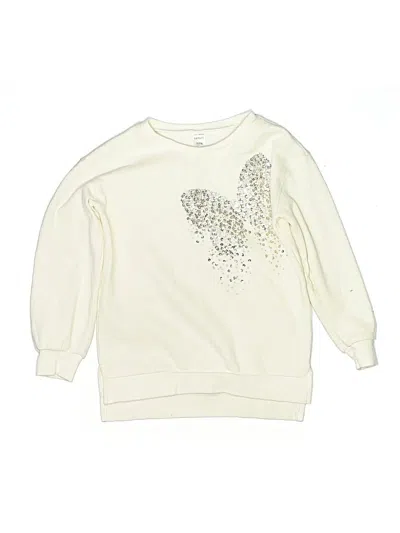 Pre-owned Carter's Kids' Sweatshirt In Ivory