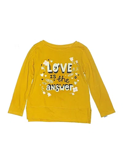Pre-owned Carter's Kids' Sweatshirt In Yellow
