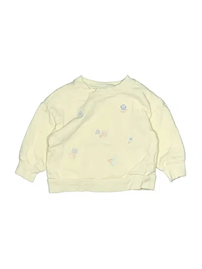 Pre-owned Carter's Babies' Sweatshirt In Yellow