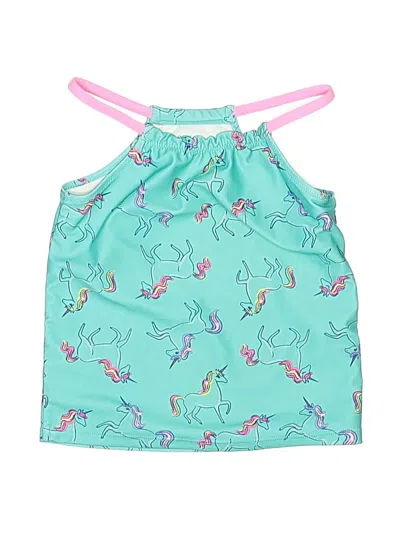 Pre-owned Carter's Kids' Swimsuit Cover Up In Blue