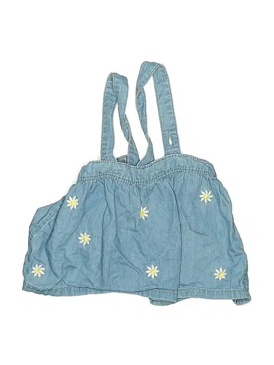 Pre-owned Carter's Babies' Tank Top Blue Tops