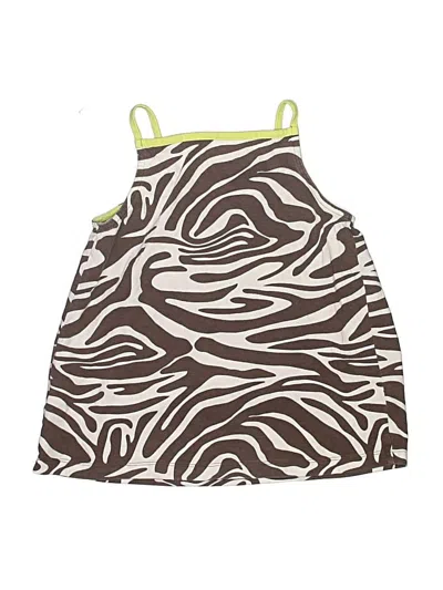 Pre-owned Carter's Kids' Tank Top Brown Halter Neckline Tops