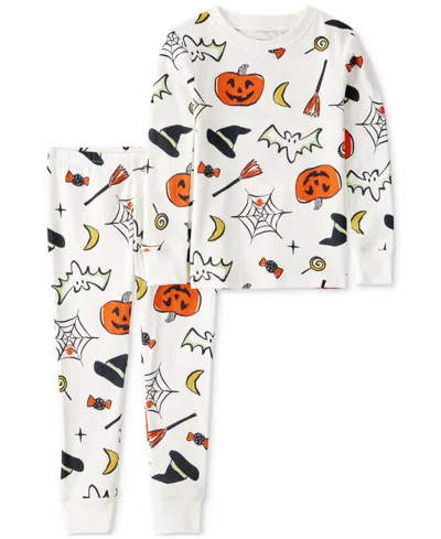 Carter's Babies' Toddler 2 Piece Halloween Pajamas 100% Snug Fit Cotton Pajamas In Multi