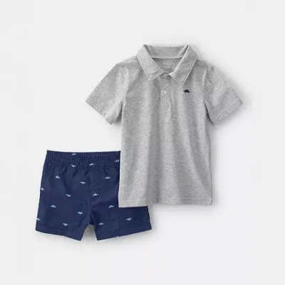 Carter's Babies' Toddler Boys 2-pc. Short Set In Blue