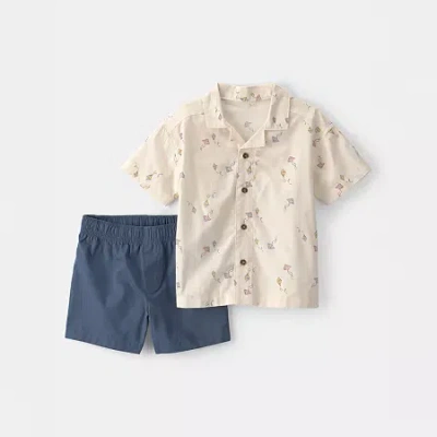 CARTER'S KITE TODDLER BOYS 2-PC. SHORT SET
