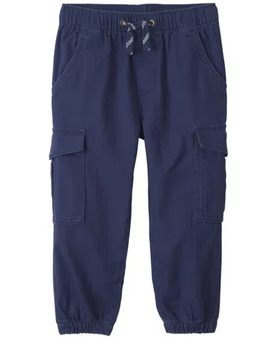 Carter's Babies' Toddler Boys' 2t-5t Cargo Pull-on Joggers In Navy Blue